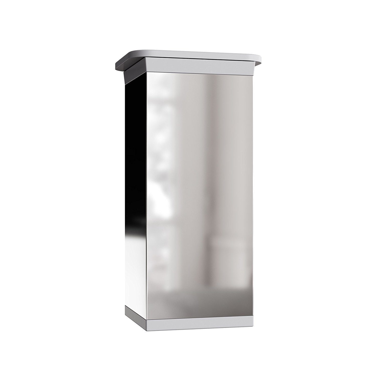 sossai® Möbelfuß Design-Möbelfüße, 4er & 8er Set, höhenverstellbar MFV1, Farbe: Chrom, (4-St), Farbe: Chrom