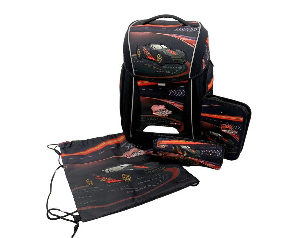 School Buddy Schulranzen Ranzen-Set 4-Teilig