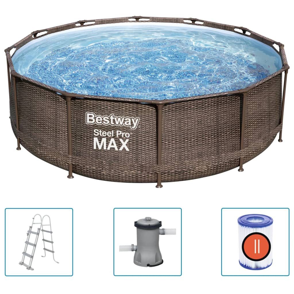DOTMALL Rundpool Bestway Steel Pro MAX günstig online kaufen