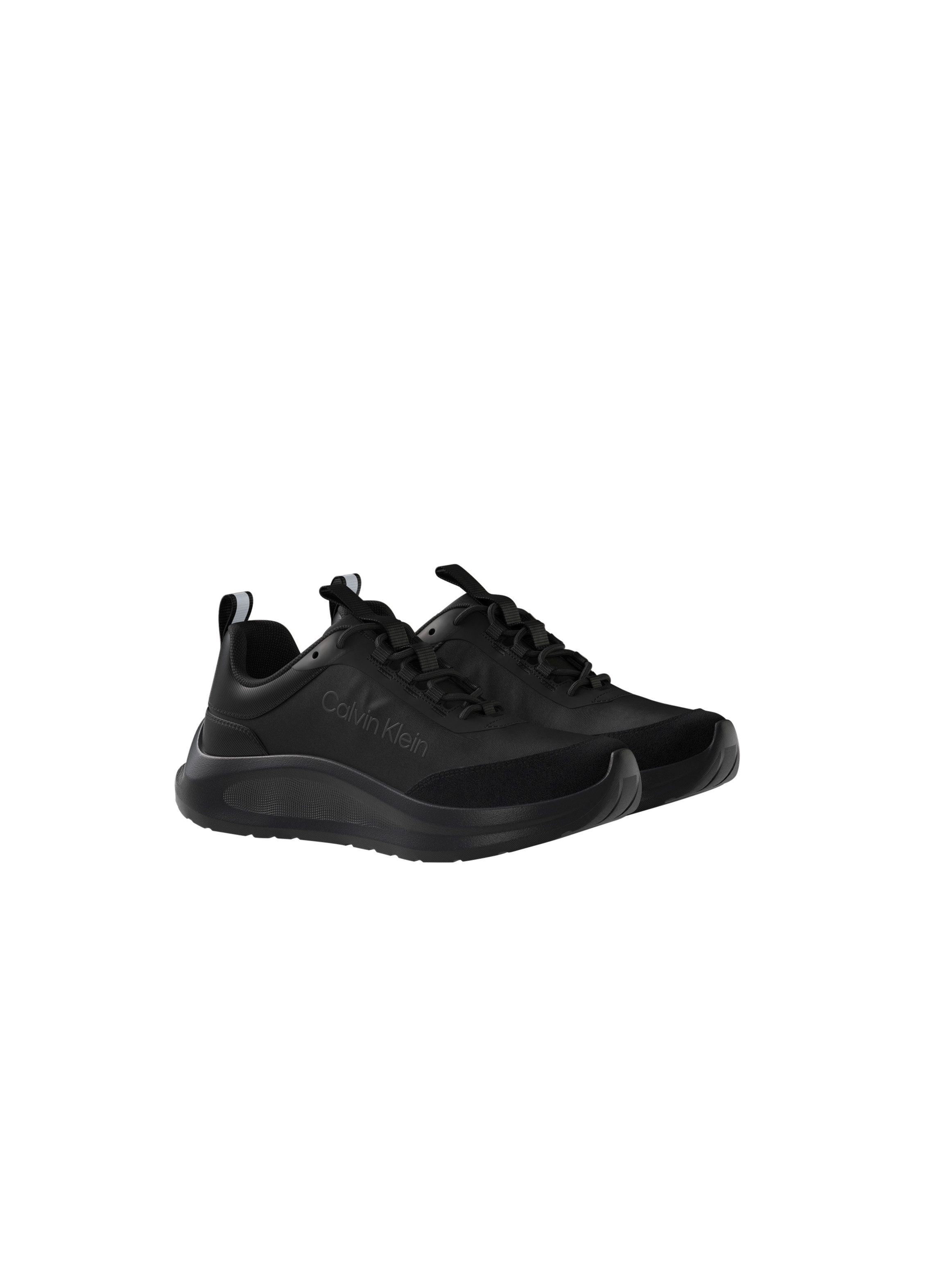 Calvin Klein LIGHT EVA RUN ESS LAC NY-SU WMN Plateausneaker Schnürschuh, Halbschuh, mit Anziehlasche