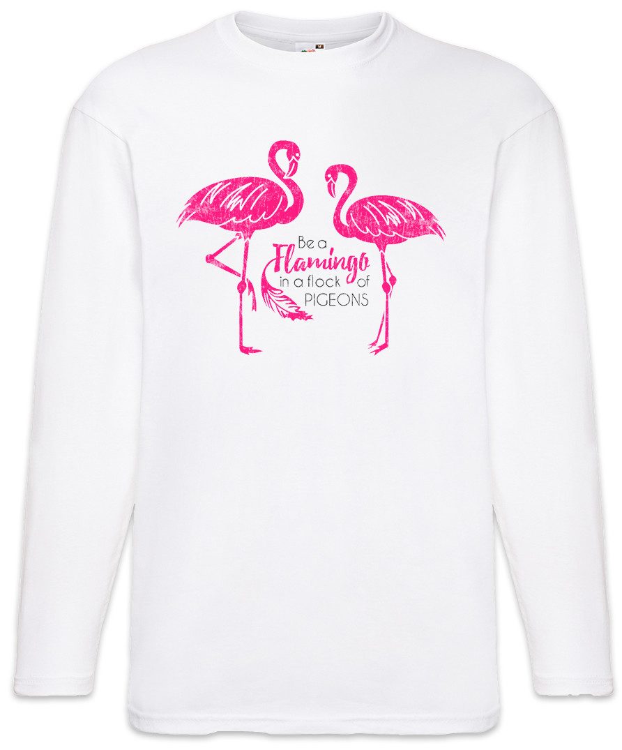 Urban Backwoods Langarmshirt Be A Flamingo Langarm T-Shirt Unicorn Vogel Ei günstig online kaufen
