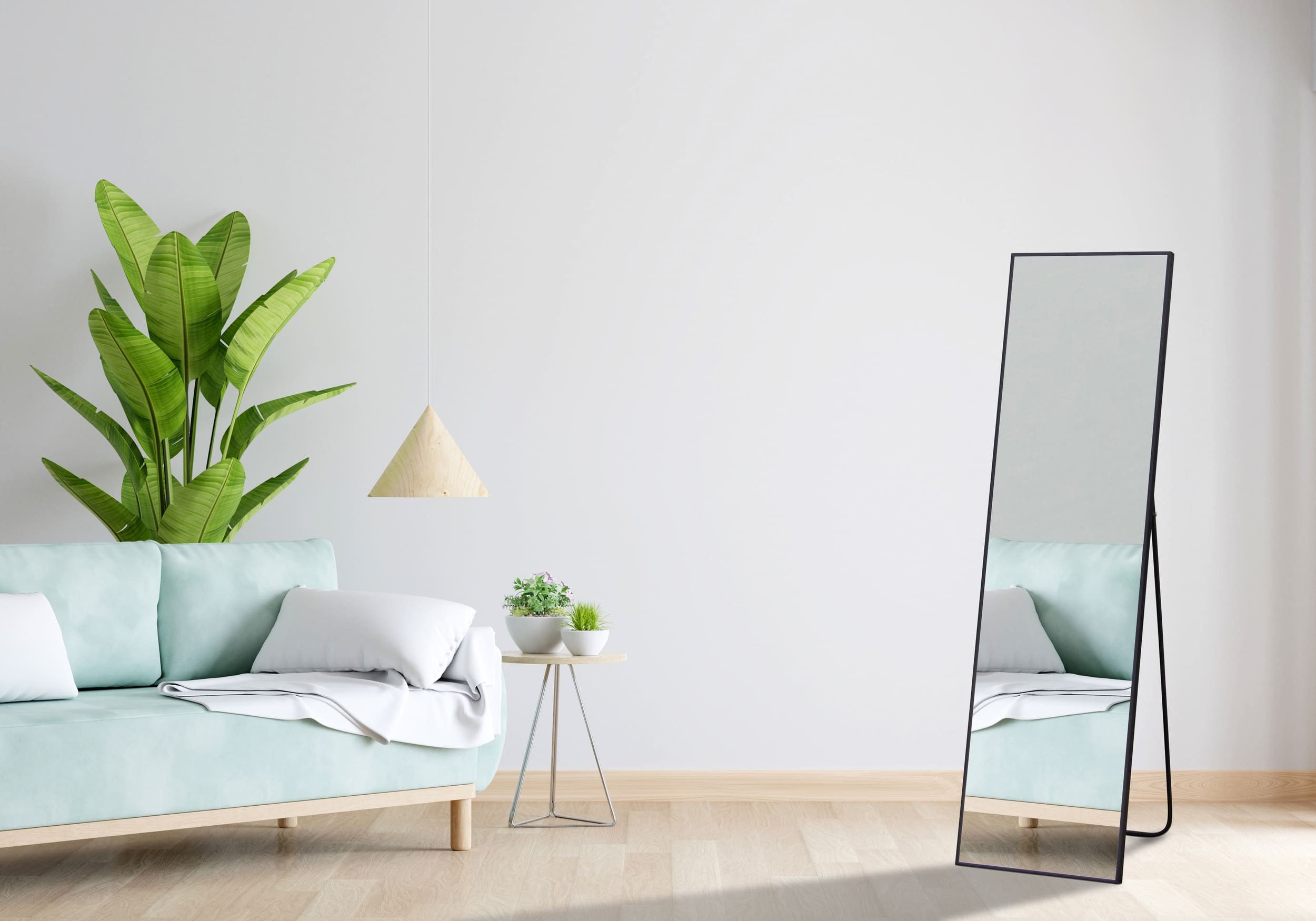 LC Home Spiegel Wandspiegel 140x40cm modernes Aluminiumgestell Stand&Ganzkö günstig online kaufen