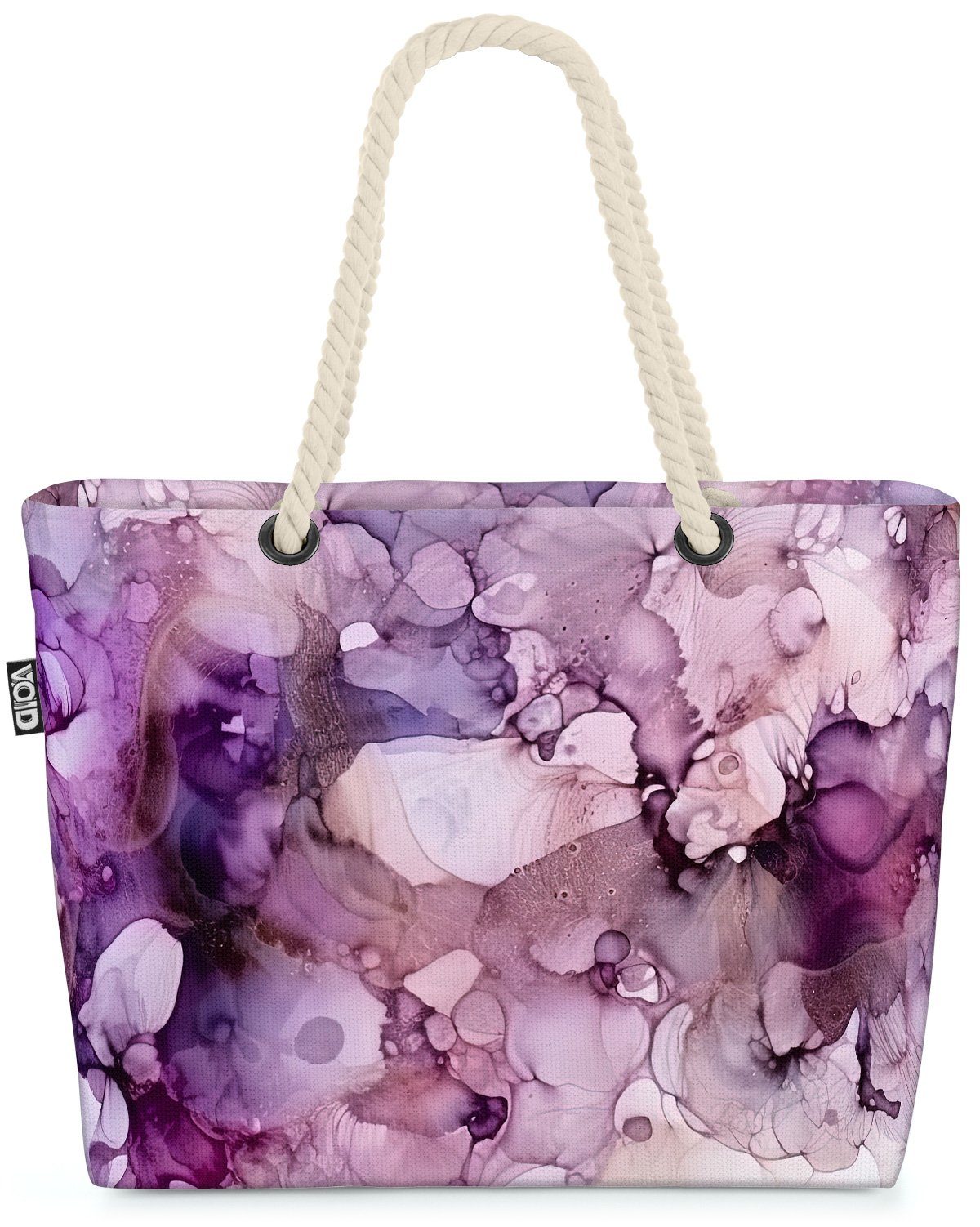 Yahoo! Auktionen! VOID Strandtasche (1-tlg), Farben Kunst Malerei Violettblau Lila Färbu Lila Malerei Kunst Farben