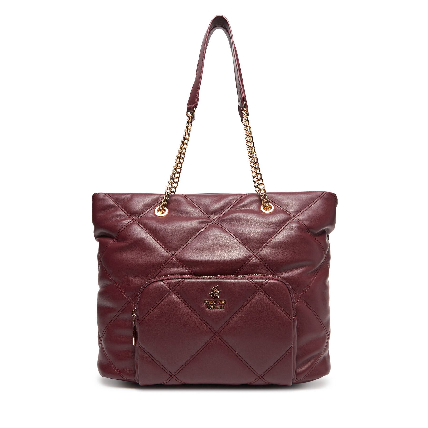 BEVERLY HILLS POLO CLUB Handtasche Beverly Hills Polo Club Damenhandtasche Burgund, CEO von BHPC-C-010-08