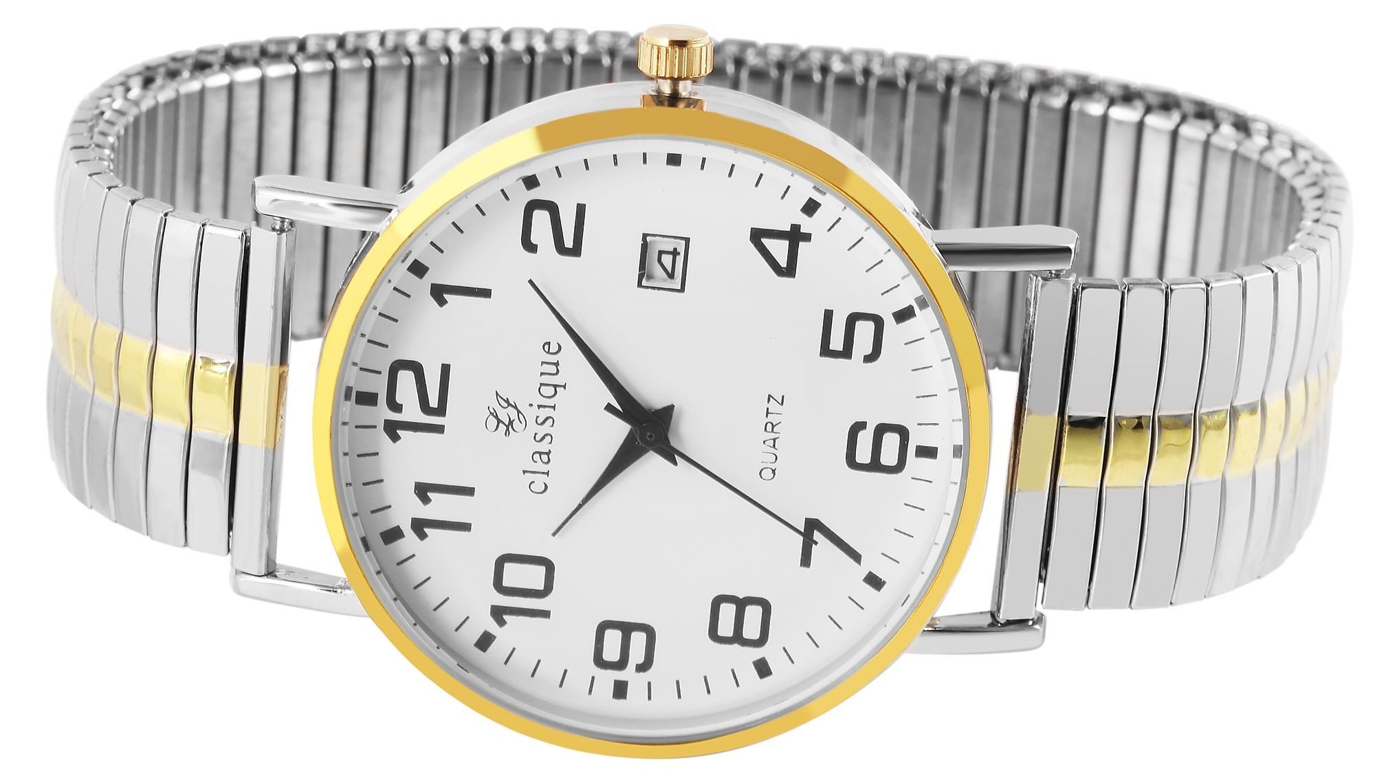 classique Quarzuhr 2700018 Classique Herrenuhr, Edelstahlzugarmband, günstig online kaufen