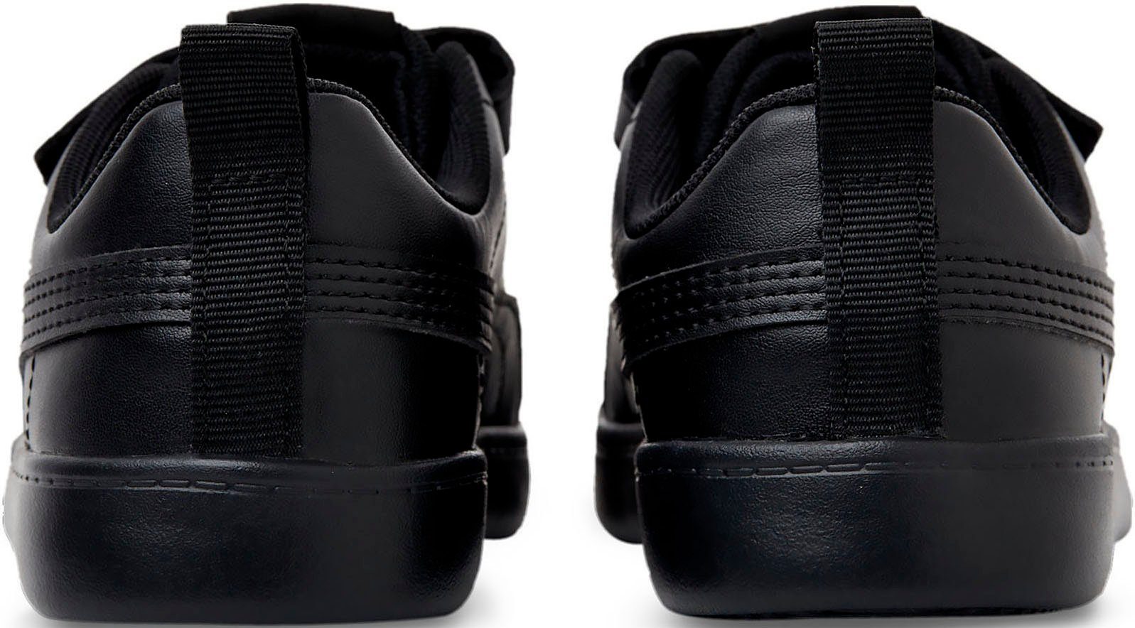PUMA Courtflex v2 mit für Sneaker V Kinder schwarz Klettverschluss PS