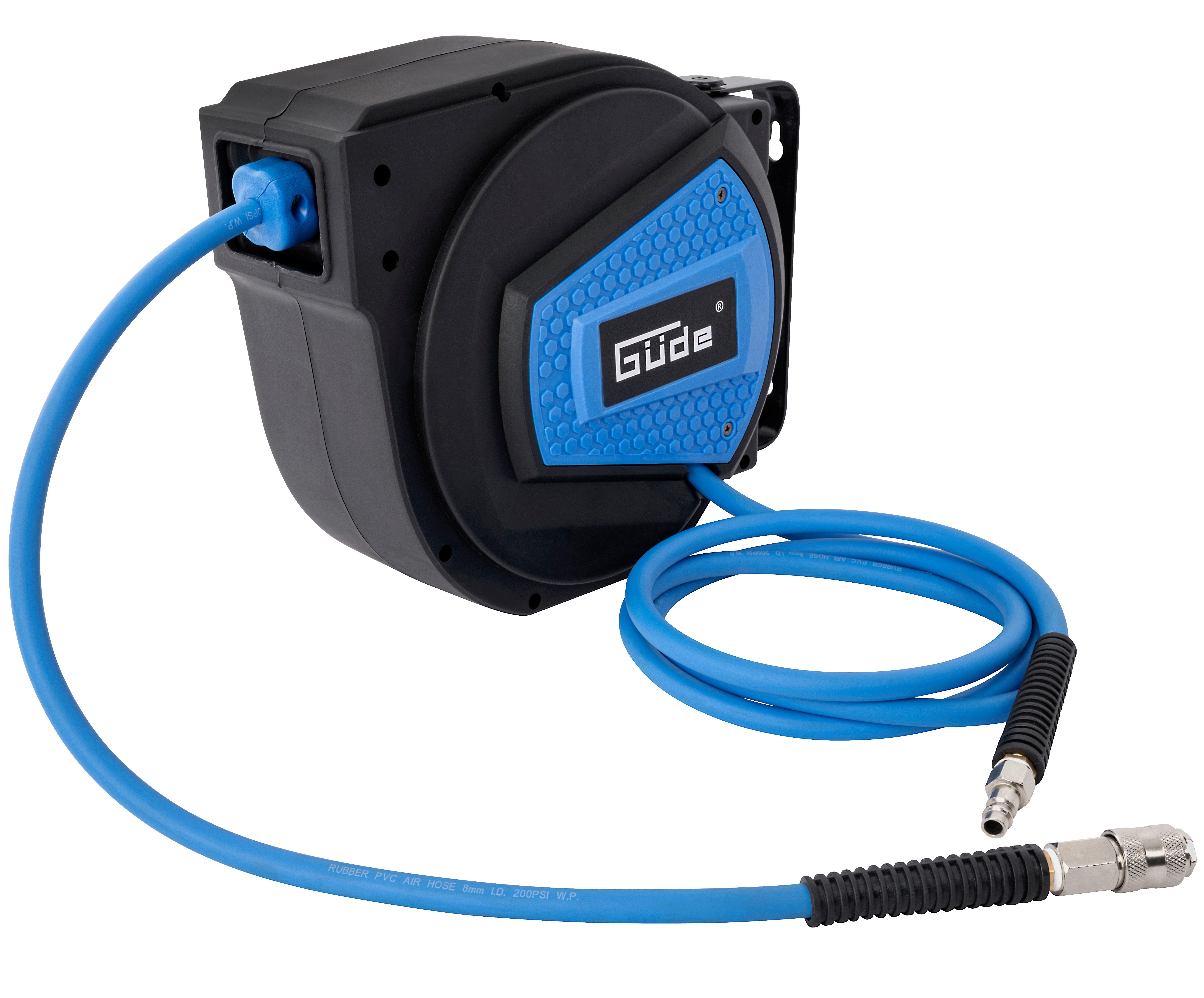 Güde Schlauchtrommel Automatikschlauchtrommel, 10 m, 180° schwenkbar, inkl. Wandhalterung