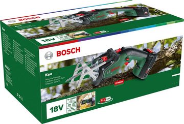 Bosch Home & Garden Akku-Säbelsäge Keo 18, mit Schweizer Präzisionsklinge, Akku 18V/2,0 Ah und Ladegerät