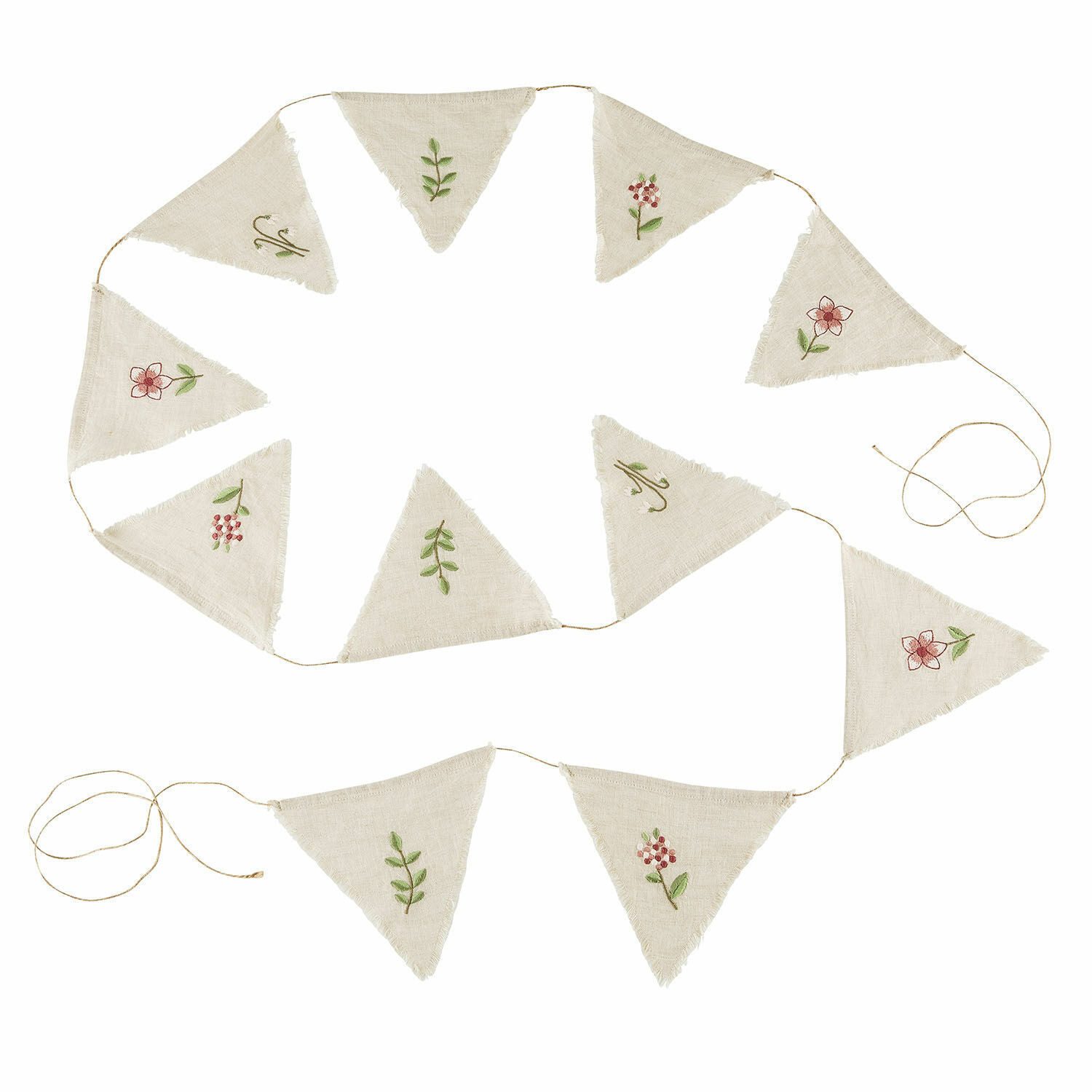 Mirabeau Wimpelkette Wimpelgirlande Viyan beige