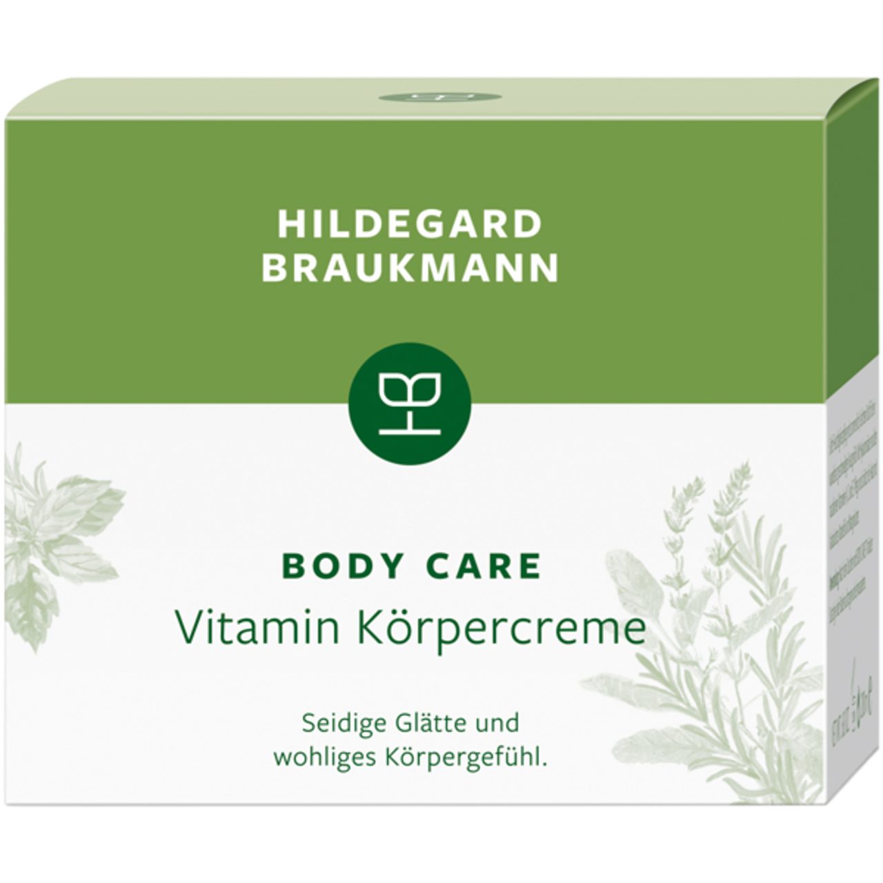 Hildegard Braukmann Bodylotion Body Care Vitamin Körper Creme, Alle Hauttypen