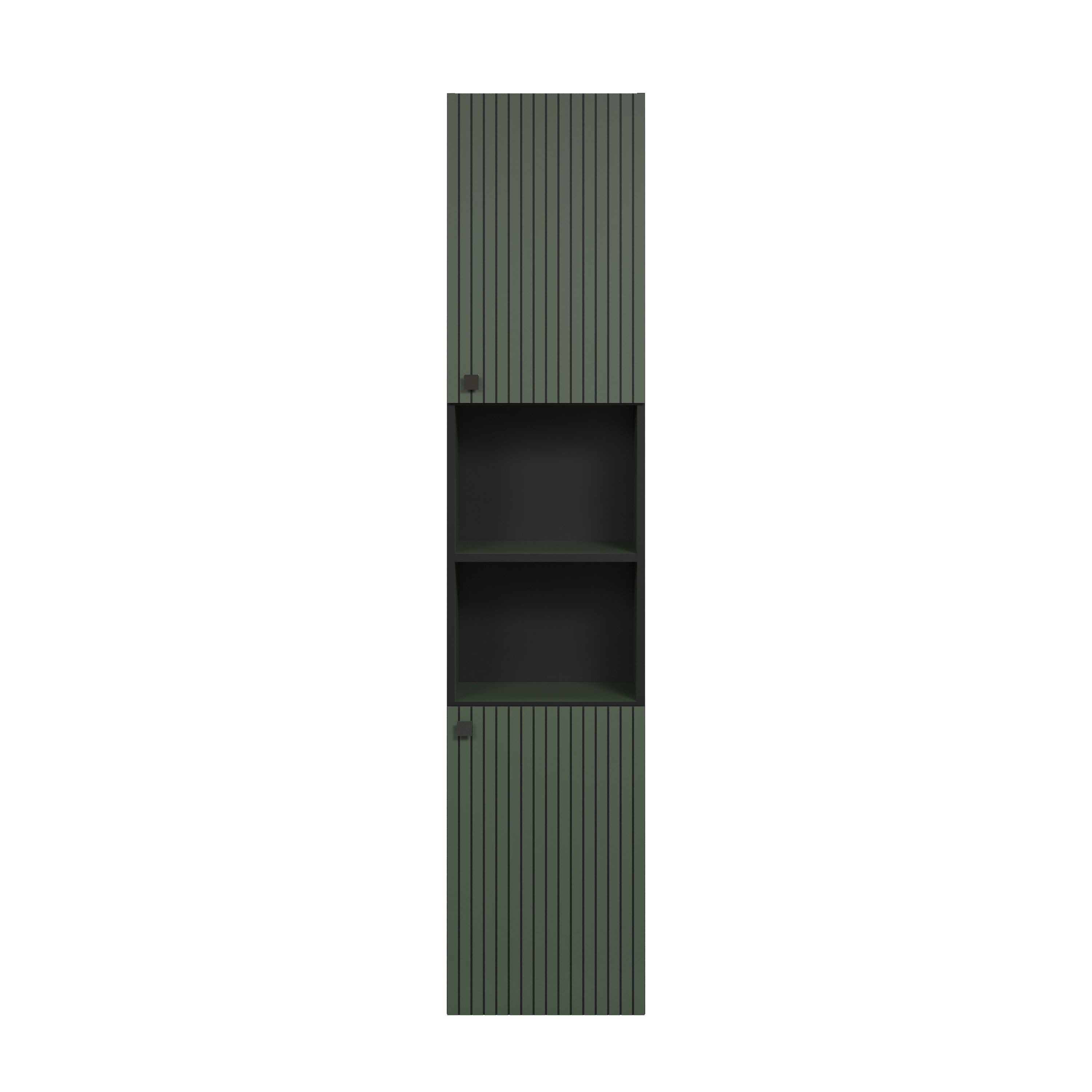 trendteam Hochschrank (Hochschrank) Badschrank Badhochschrank 40 x 186 x 31 cm