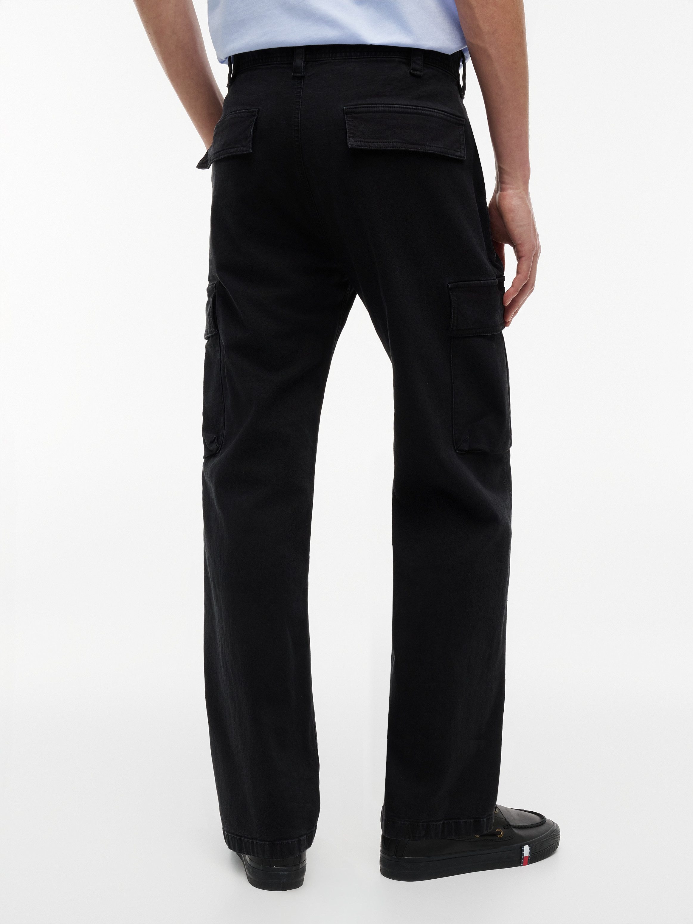 Tommy Jeans Cargohose CANVAS CARGO PANT Regular fit mit Cargotaschen