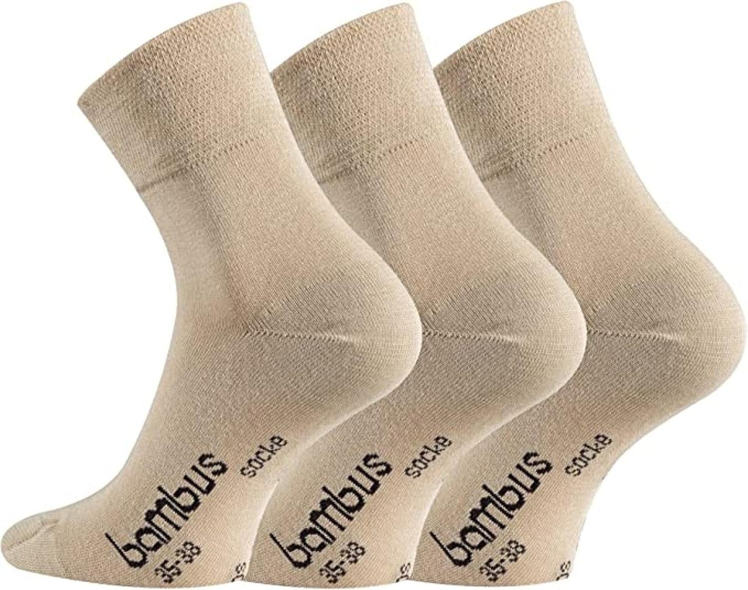 FussFreunde Socken 6 Paar kurze Bambus-Socken, Bambus Kurzsocken, ANTI-LOCH günstig online kaufen