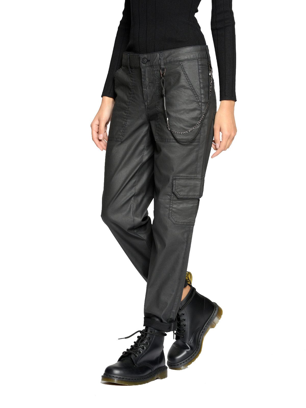 GANG Cargohose Gang Gerda Worker Relaxed Fit Pant (1-tlg)