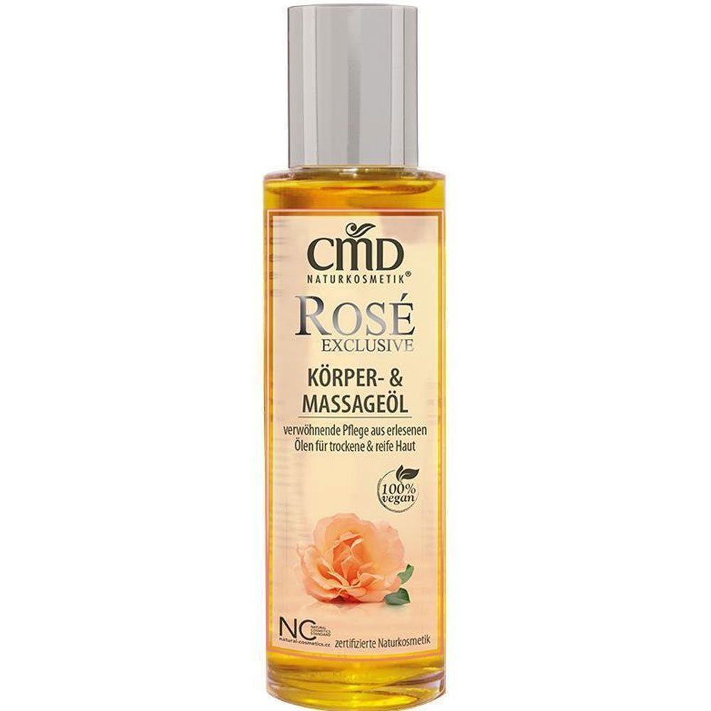 CMD Naturkosmetik Massageöl Rosé Exclusive, 100 ml