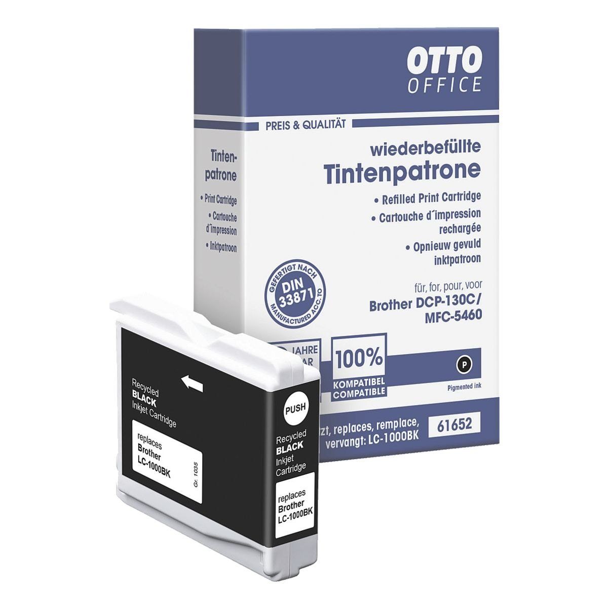 Brother Office schwarz) Office »LC1000BK«, Tintenpatrone Otto ersetzt (1-tlg.,