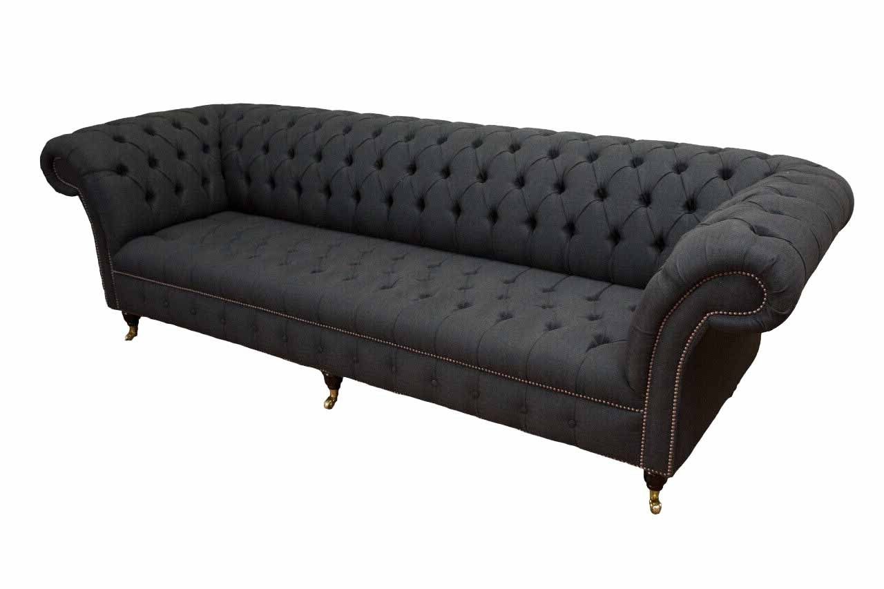 JVmoebel Chesterfield-Sofa, Sofa Chesterfield Sitzer Couch Design Klassisch Sofas 4 Wohnzimmer