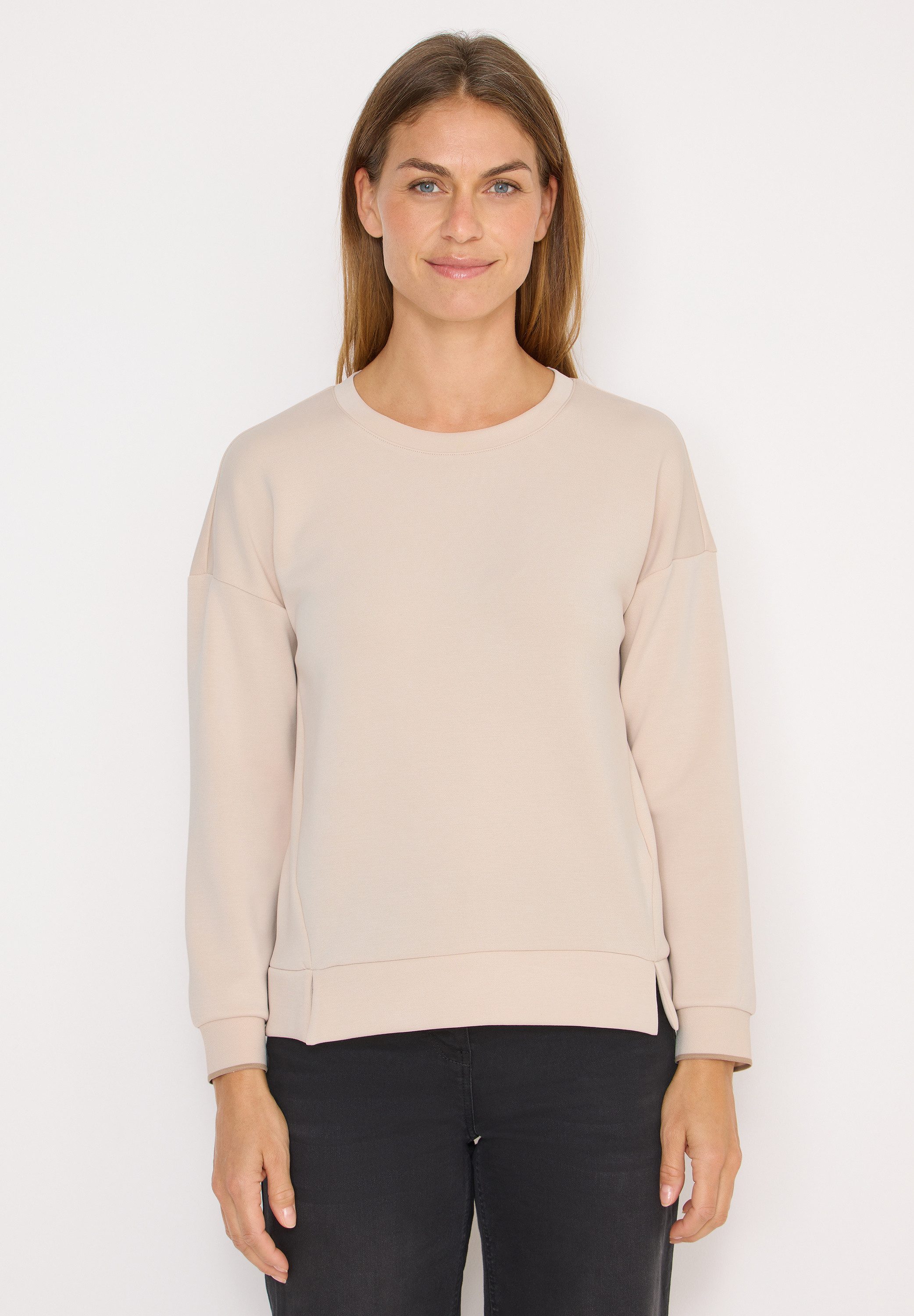 CECIL Langarmshirt in Unifarbe