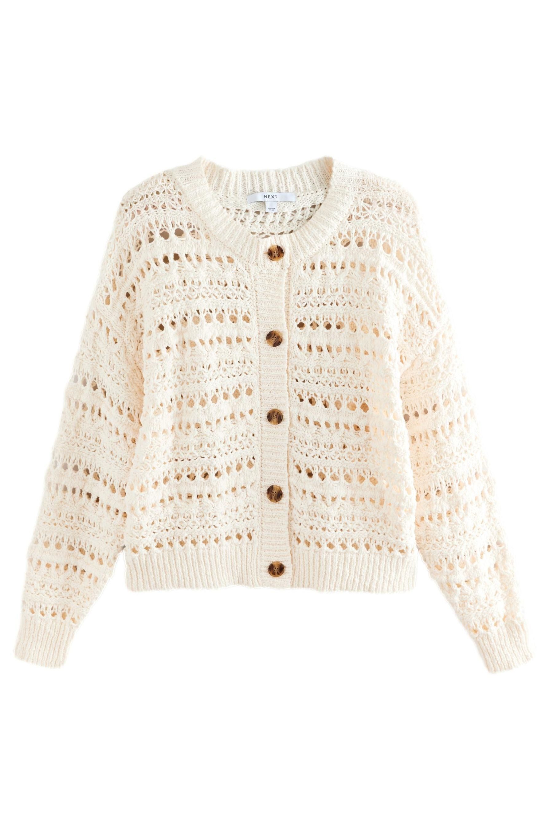 Next Strickjacke Strickjacke aus 100 % Baumwolle (1-tlg) günstig online kaufen