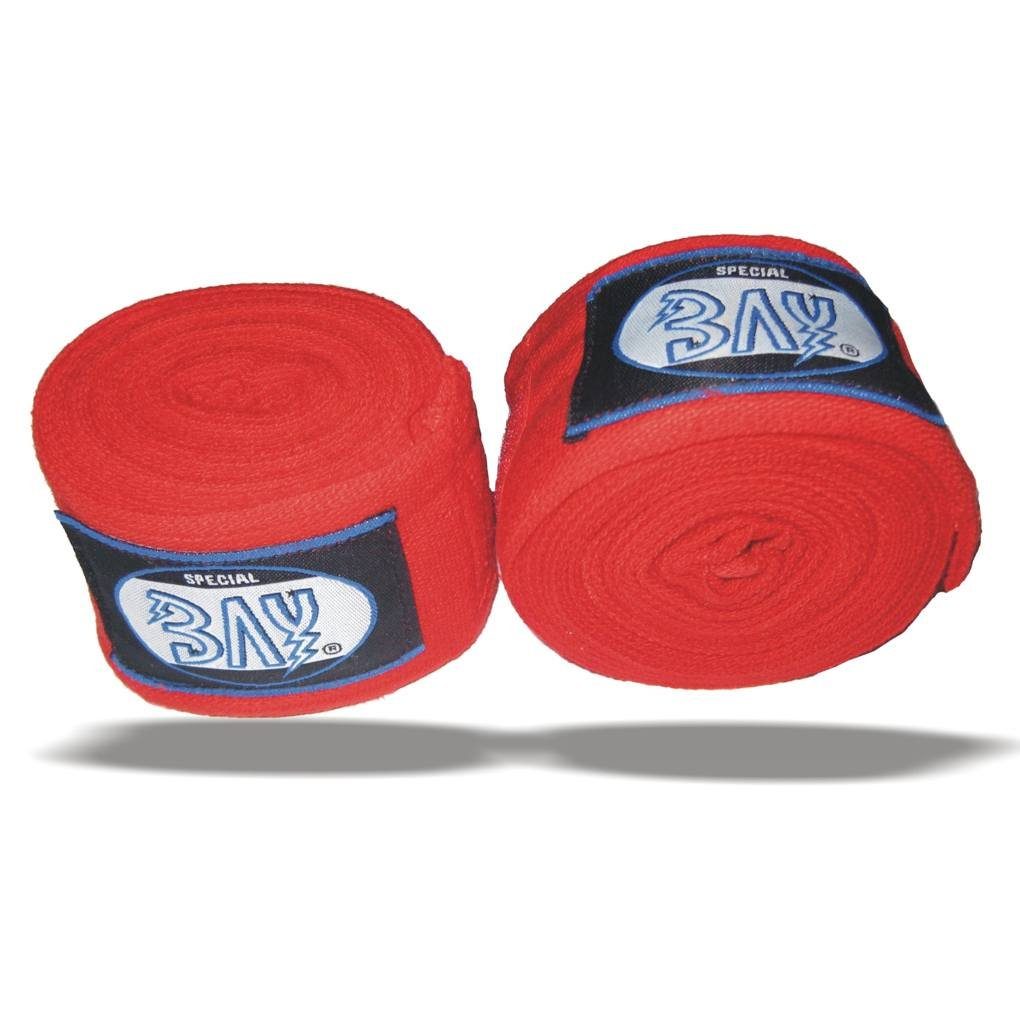 Boxbandagen Basic Box-Bandagen Handbandagen Boxen Kickboxen rot