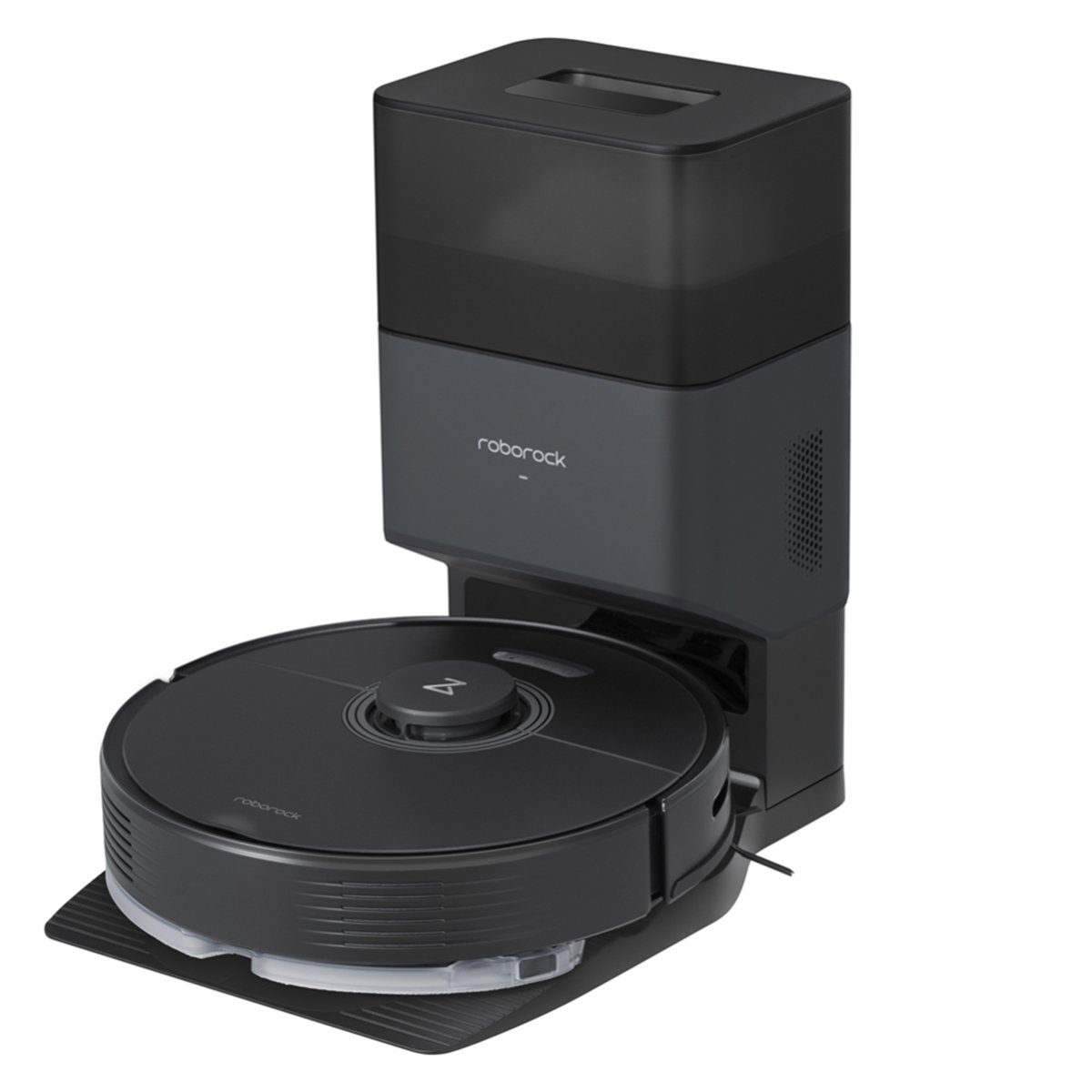 Roborock Saugroboter Q7 MAX+, 58 W, 4200Pa, Mit Wischfunktion, Saugstation, automatischer Entleerung, LIDAR-Navigation, Intelligente Kartendarstellung, Sprach-/App-Steuerung, S5 MAX-Update