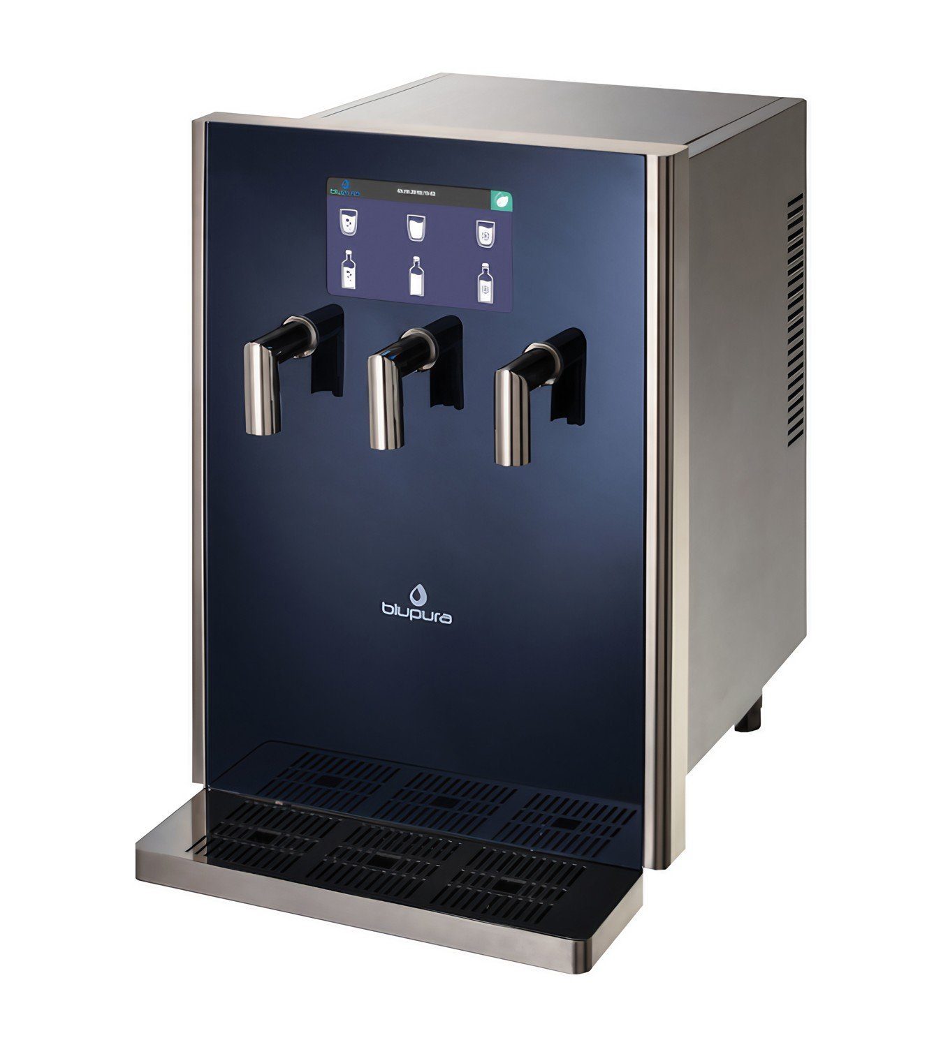 Blupura Wassersprudler Wassersprudler, Wasserspender - Bluglass Plus, Auftisch