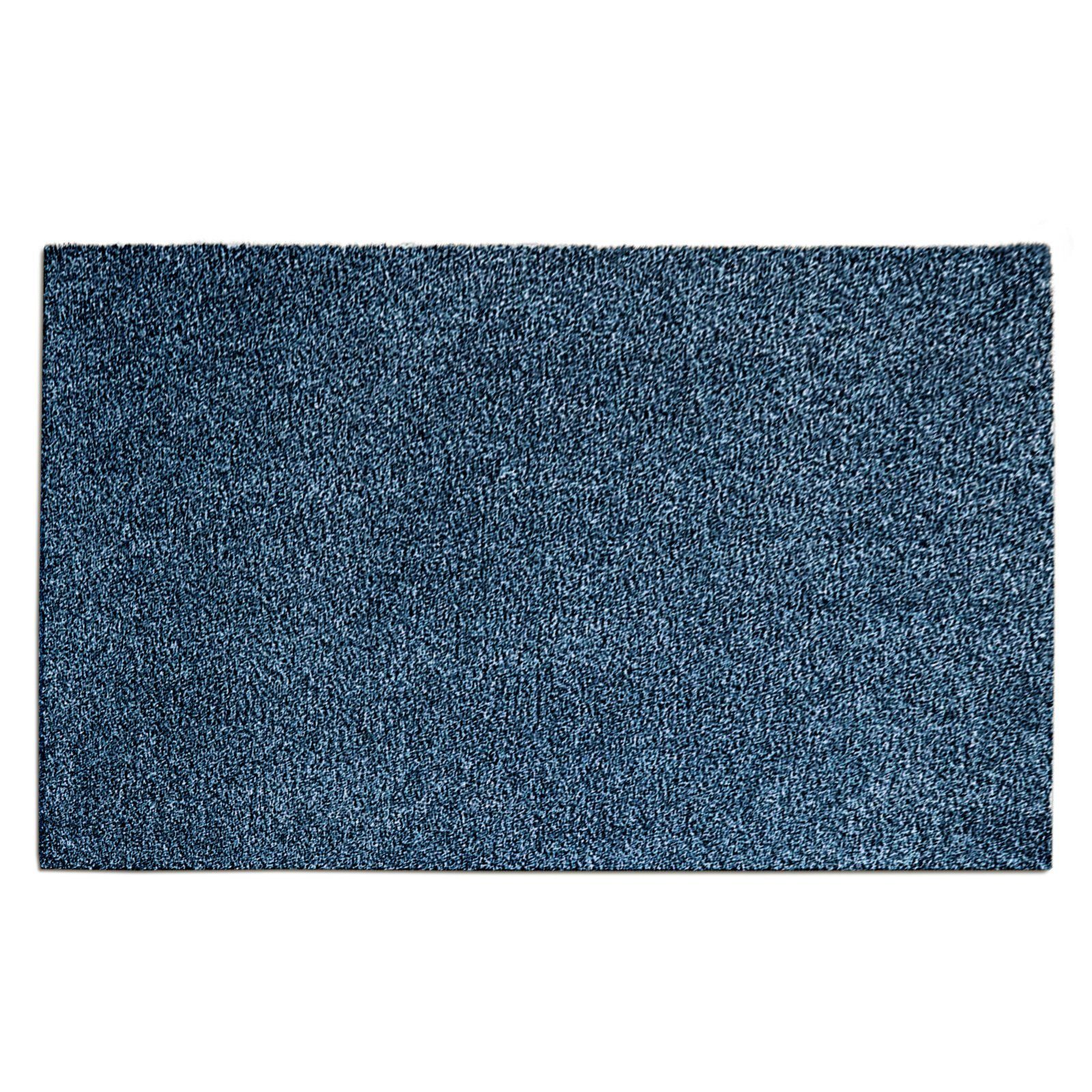 Fußmatte Karat, Sauberlaufmatte erhältlich in vielen Farben & Größen, SKY Schmutzfangmatten, rechteckig, Höhe: 6 mm Blau