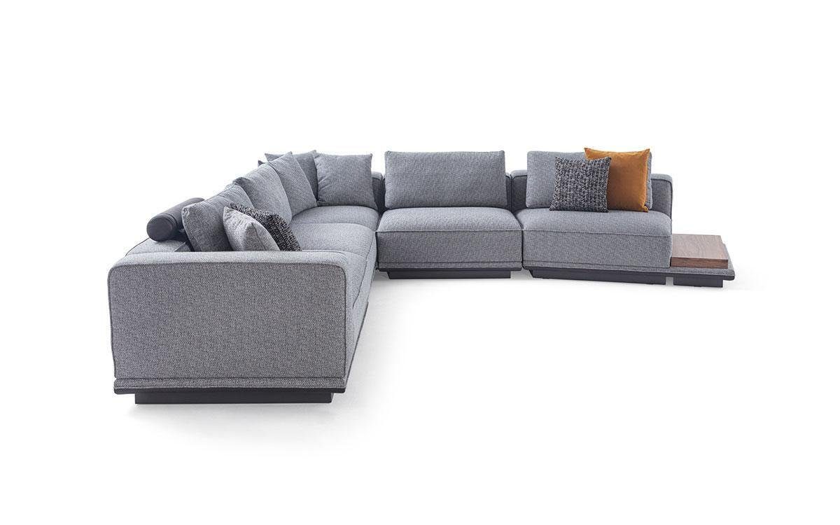 Sitz Wohnlandschaft Ecksofa Europe Made Couch Möbel, In L-Form Sofa Polster JVmoebel Luxus Ecksofa