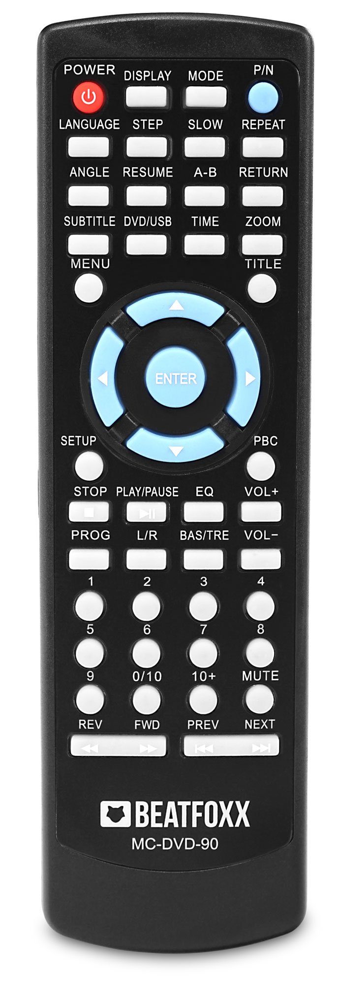Beatfoxx MC-DVD-90 Vertikal Stereoanlage mit W, DVD-Player, AUX) CD/MP3, HDMI (UKW/MW-Radio, USB/SD, Microanlage 6,00 Bluetooth, und