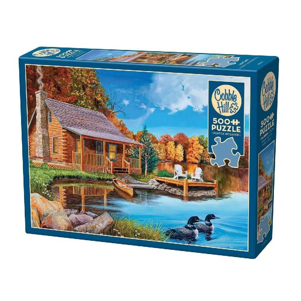 Puzzle Cobble Hill Loon Lake 500 Teile