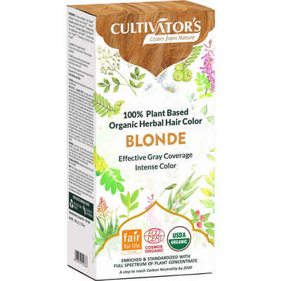 Cultivators Haarfarbe Organische Pflanzen Blonde, Blond, 100 g