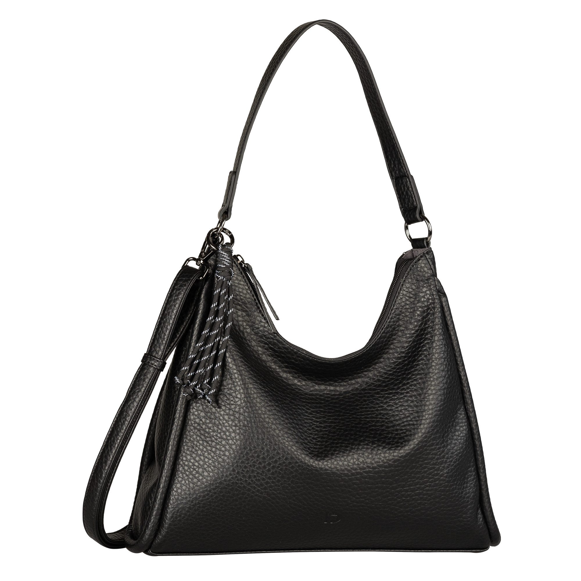 TOM TAILOR Denim Hobo Finna, in modernem Look mit dekorativen Anhänger