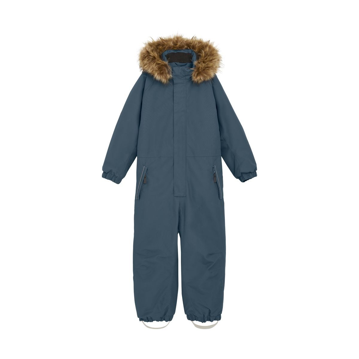 COLOR KIDS Schneeoverall Coverall W. Fake Fur 742195 Warmer, strapazierfähiger Schneeanzug für Kinder, ideal für