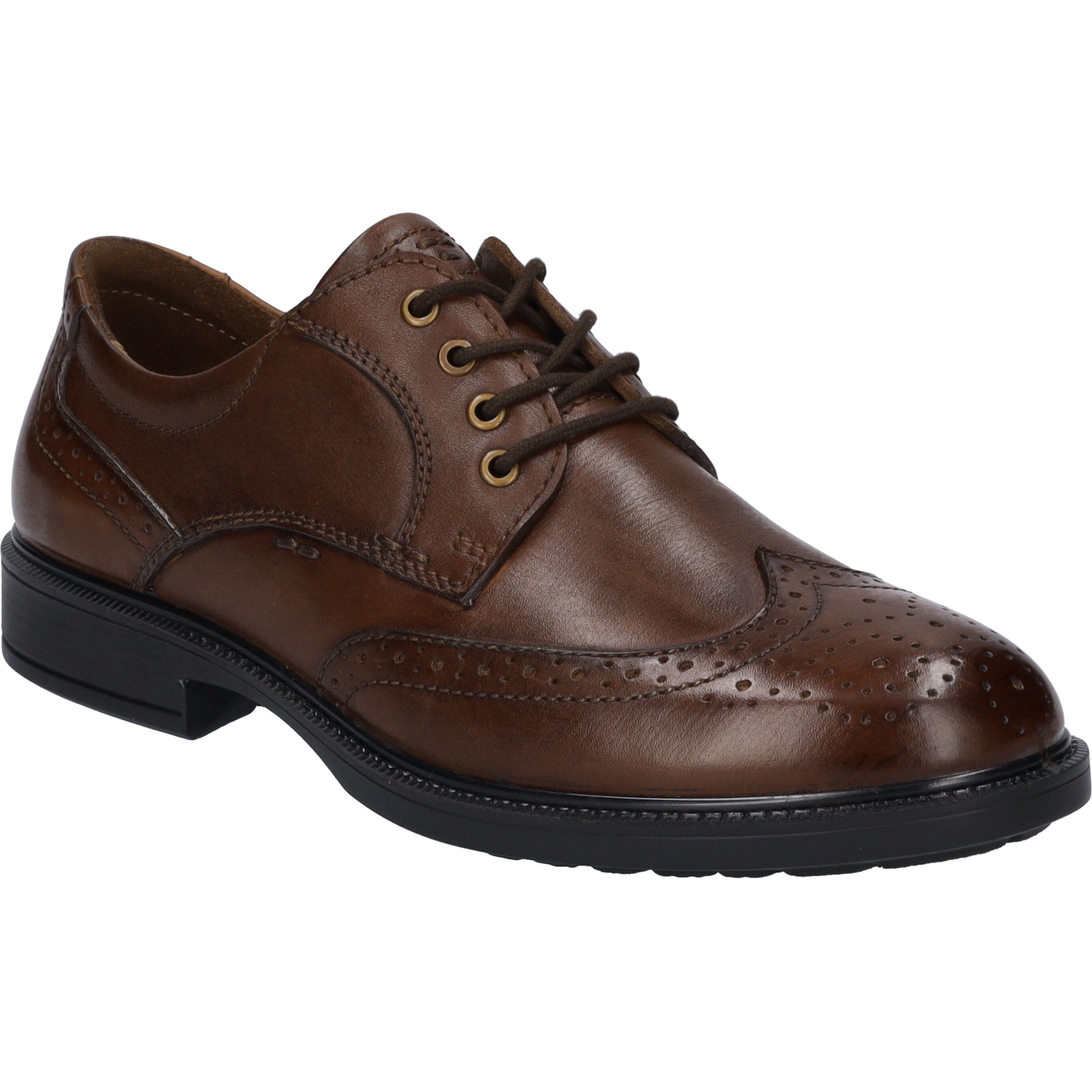 Harry 07, braun Schnürschuh