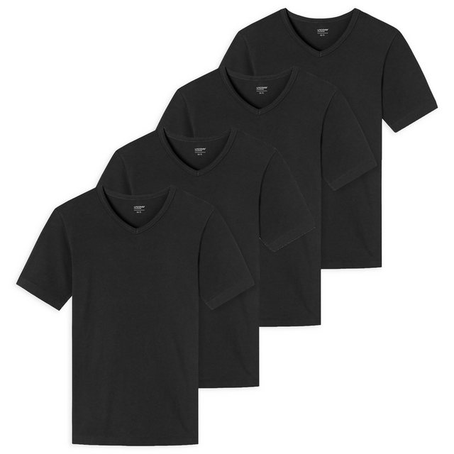 uncover by SCHIESSER T-Shirt Herren T-Shirt 4er Pack Baumwolle (Packung, 4e günstig online kaufen