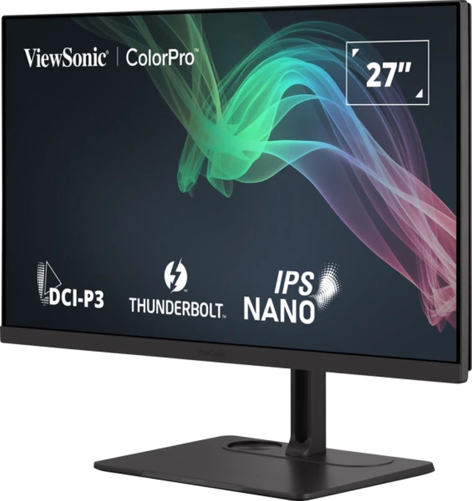 Viewsonic 68,6cm VP2776T-4K 16:9 HDMI/DP/USBC/LAN UHD TFT-Monitor (3840 x 2160 px, 4K Ultra HD, 5 ms Reaktionszeit, 60 Hz, IPS, Lautsprecher, HDR, Kopfhörerbuchse, Pivot, Höhenverstellbar)