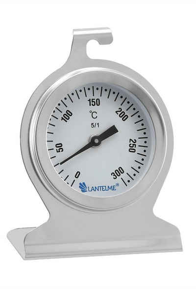 Lantelme Backofenthermometer Ofenthermometer 300 Grad Celsius, 1-tlg., zum hängen oder stellen
