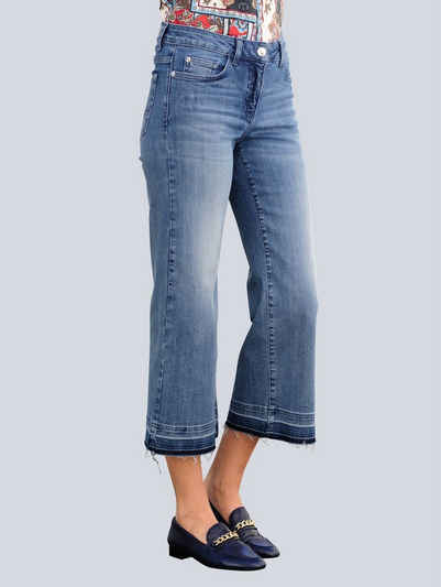 Alba Moda Weite Jeans in modischer Culotte-Form