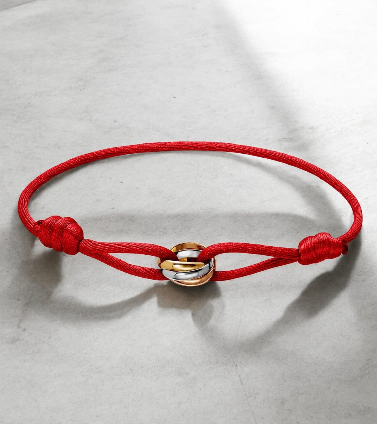 DC Jewelry Armband 925 Silber Tricolor Armband, Silberschmuck für Damen & Herren