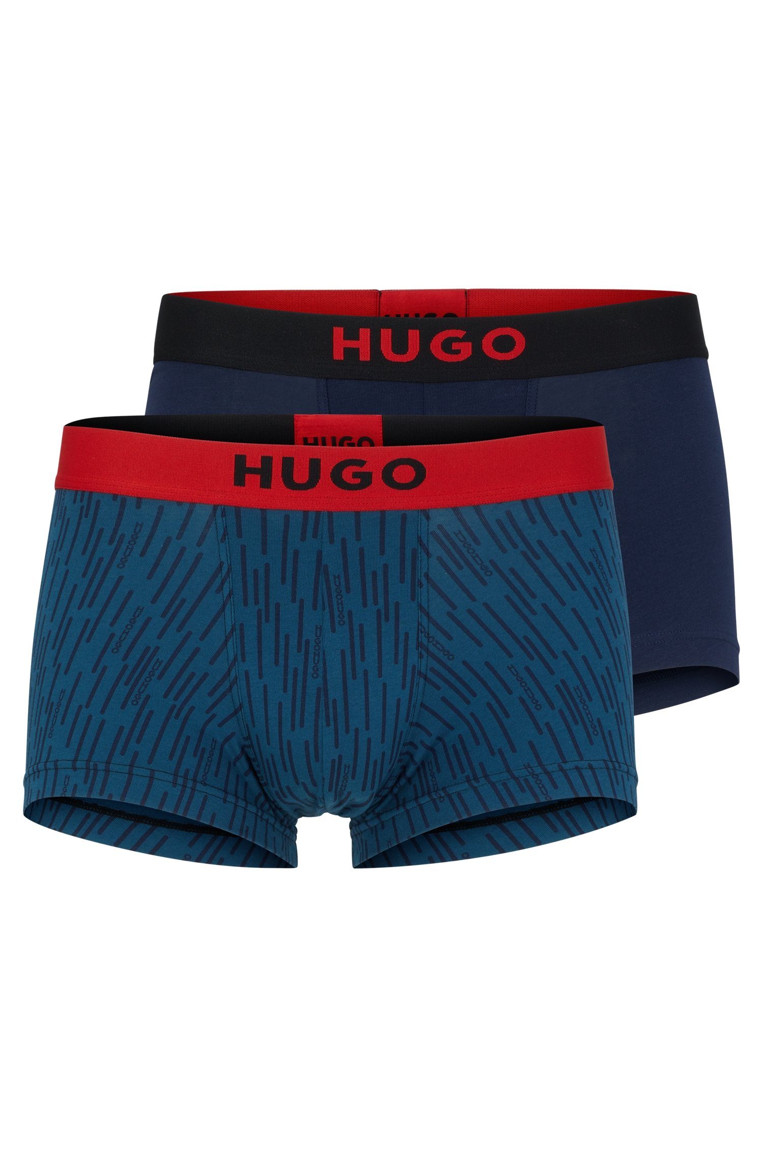 HUGO Trunk TRUNK BROTHER PACK (Packung, 2-St) mit Markenlabel | Boxer anliegend