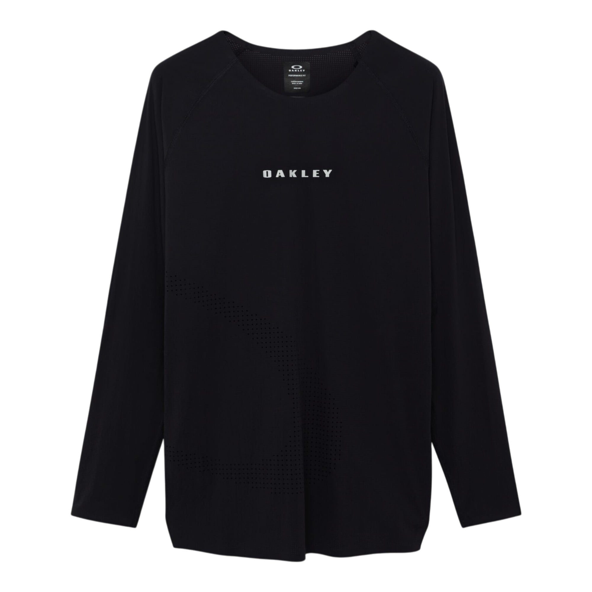 Oakley Langarmshirt Seeker Whip LS Jersey (MTB Trail) schwarz Herren