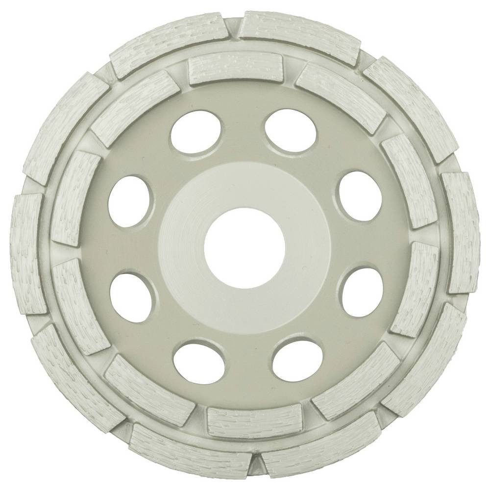 Klingspor Schleifteller DS 300 B Diamantschleifteller, 125 x 7 x 22,23 mm 18 Segmente 7 x 5