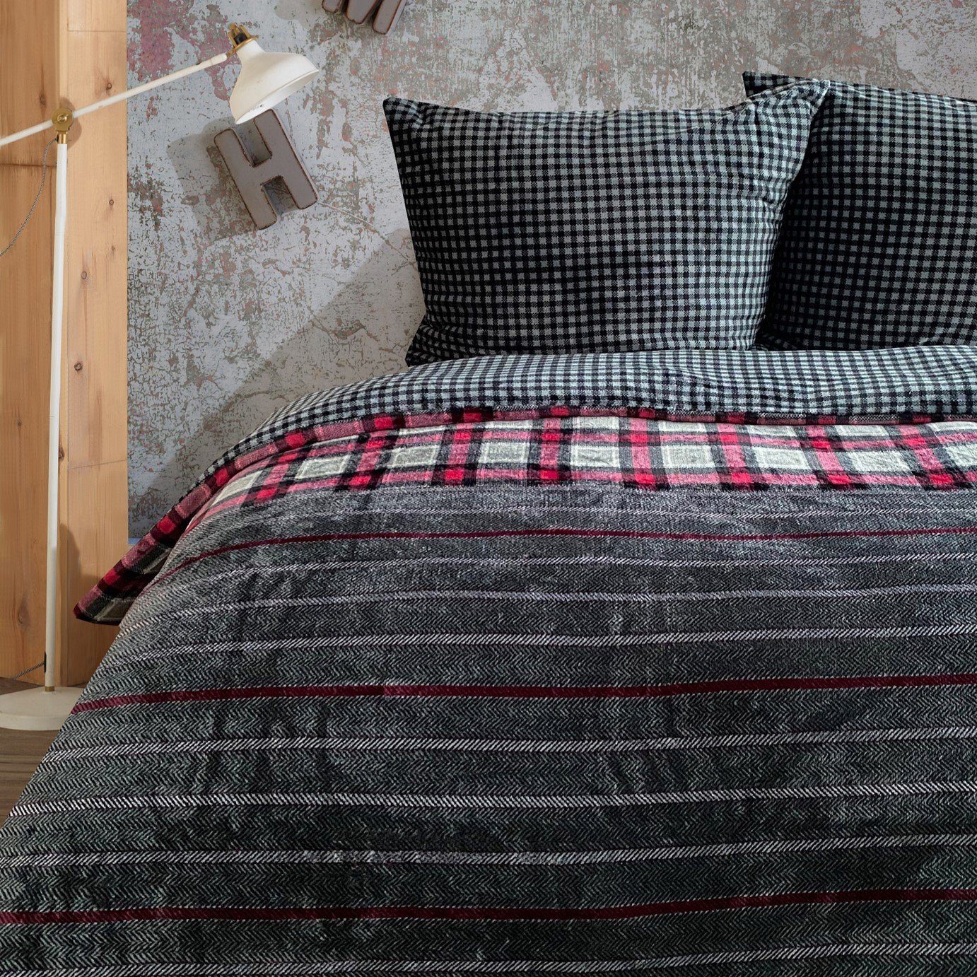 Buymax Bettwäsche Teddy Plüsch Bettezug-Set, Fleece, 3 teilig, 200x220 cm, günstig online kaufen