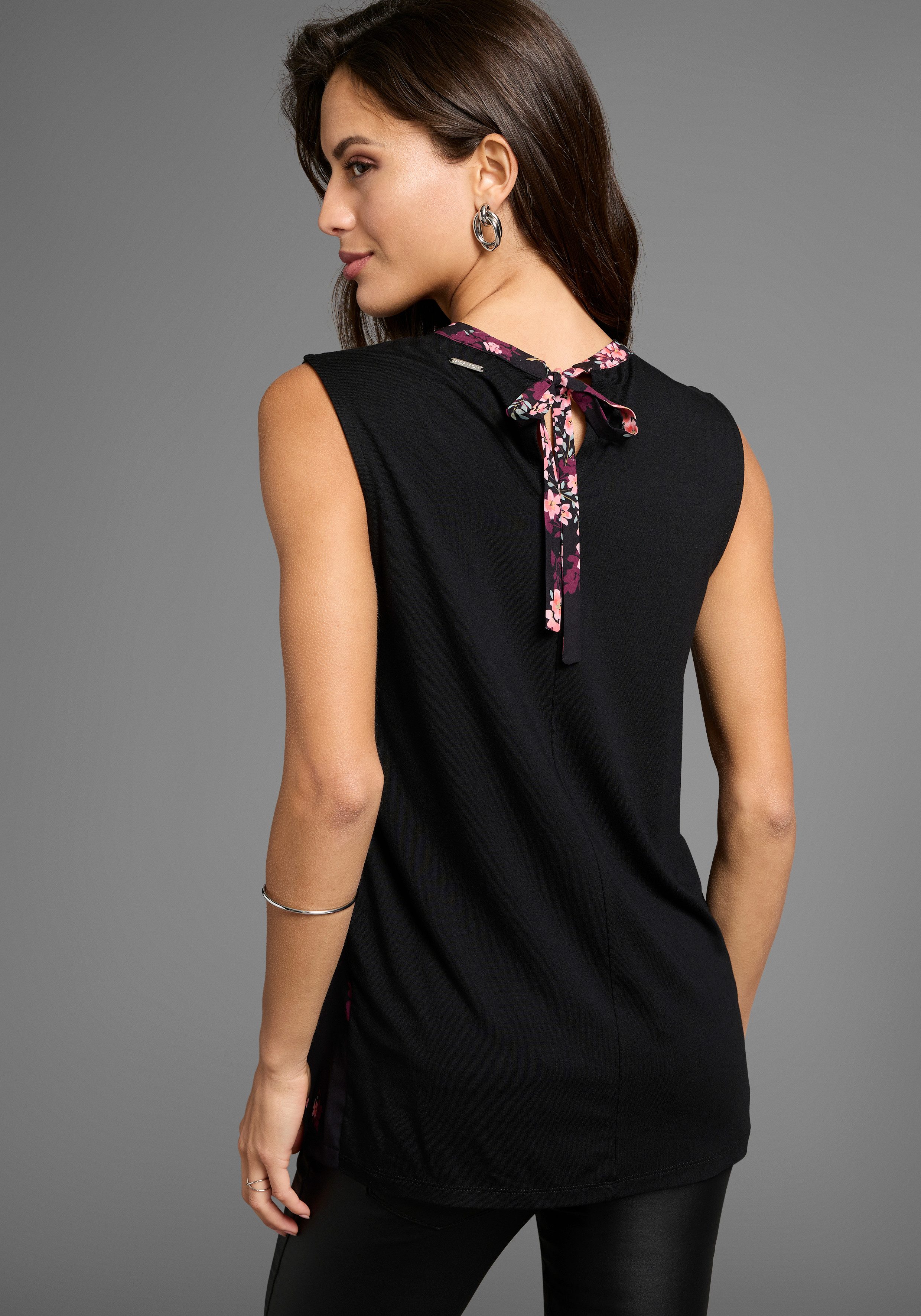 Laura Scott Blusentop mit modernem Allover-Print günstig online kaufen