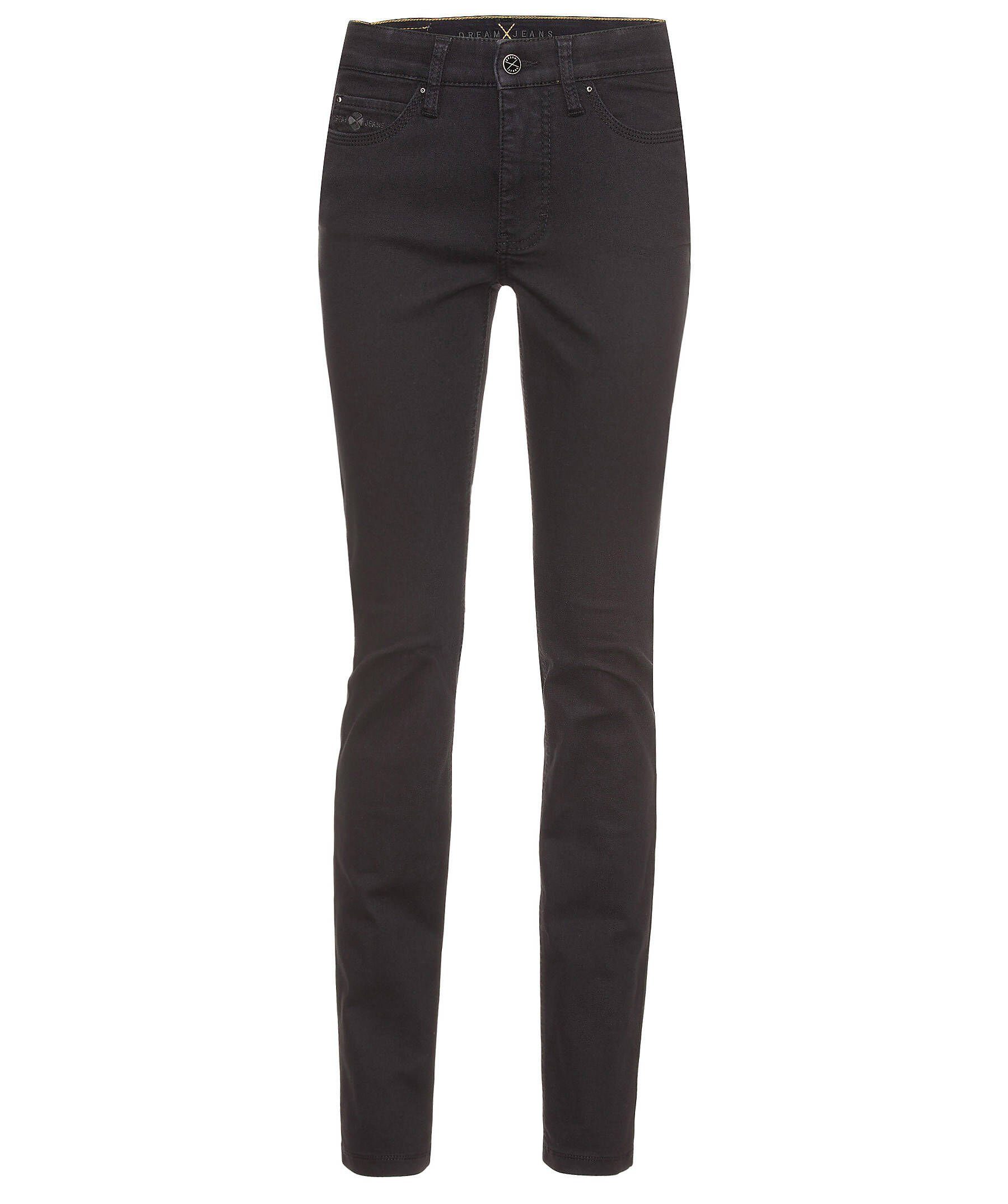 MAC 5-Pocket-Jeans Damen Jeans DREAM SKINNY Skinny Fit (1-tlg) black (85)