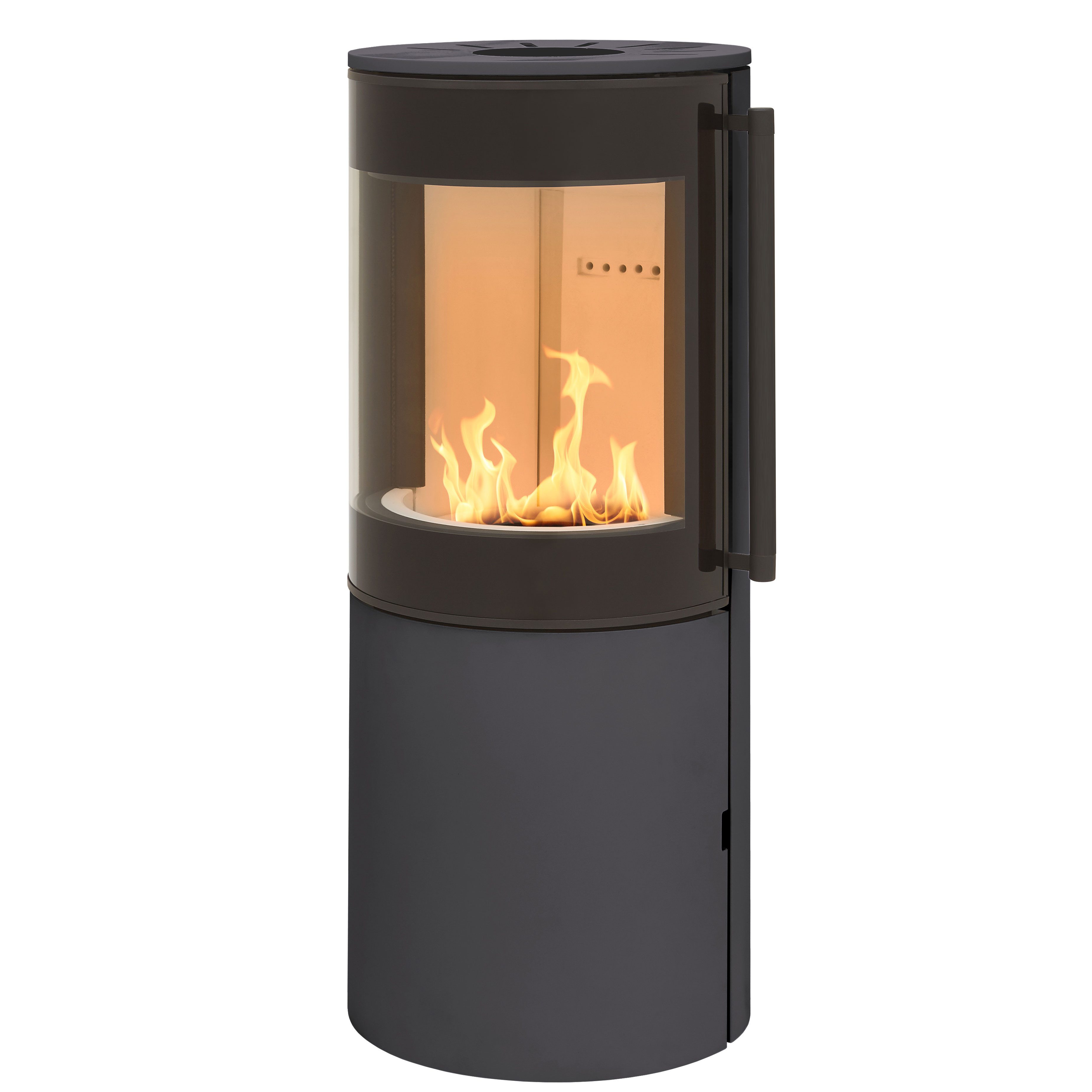 H&M Germany Kaminofen MONO 3.0 Stahl-Titan, 7 kW, Zeitbrand