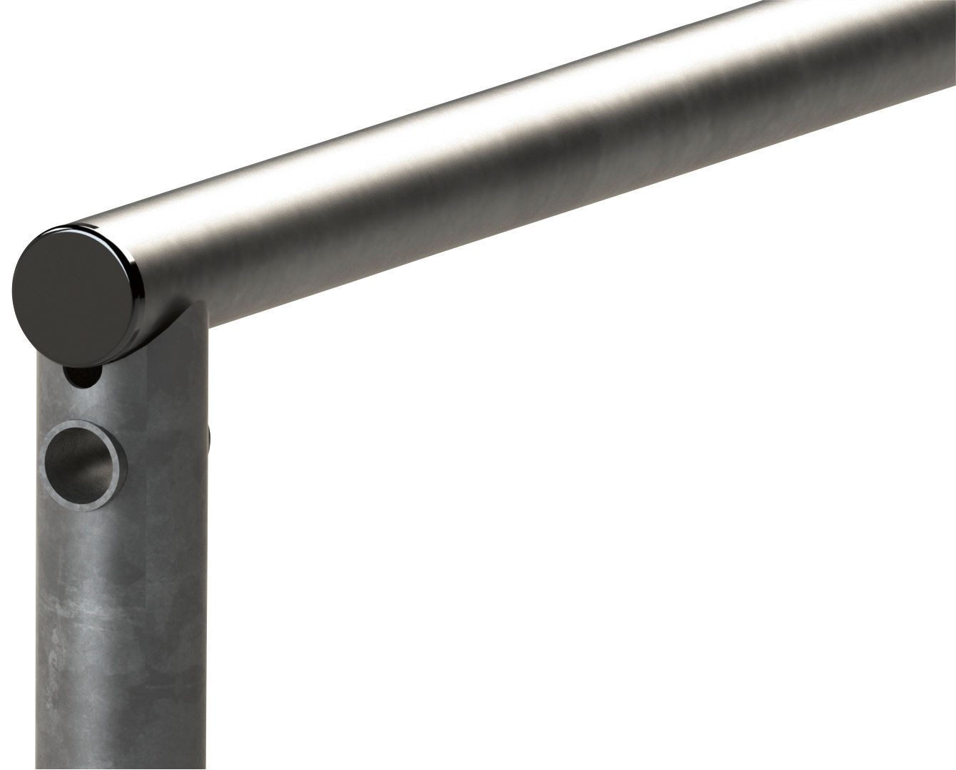 Kerbl Weidenzaun Starres Weidetor, 100cm, 3,5m verzinkt
