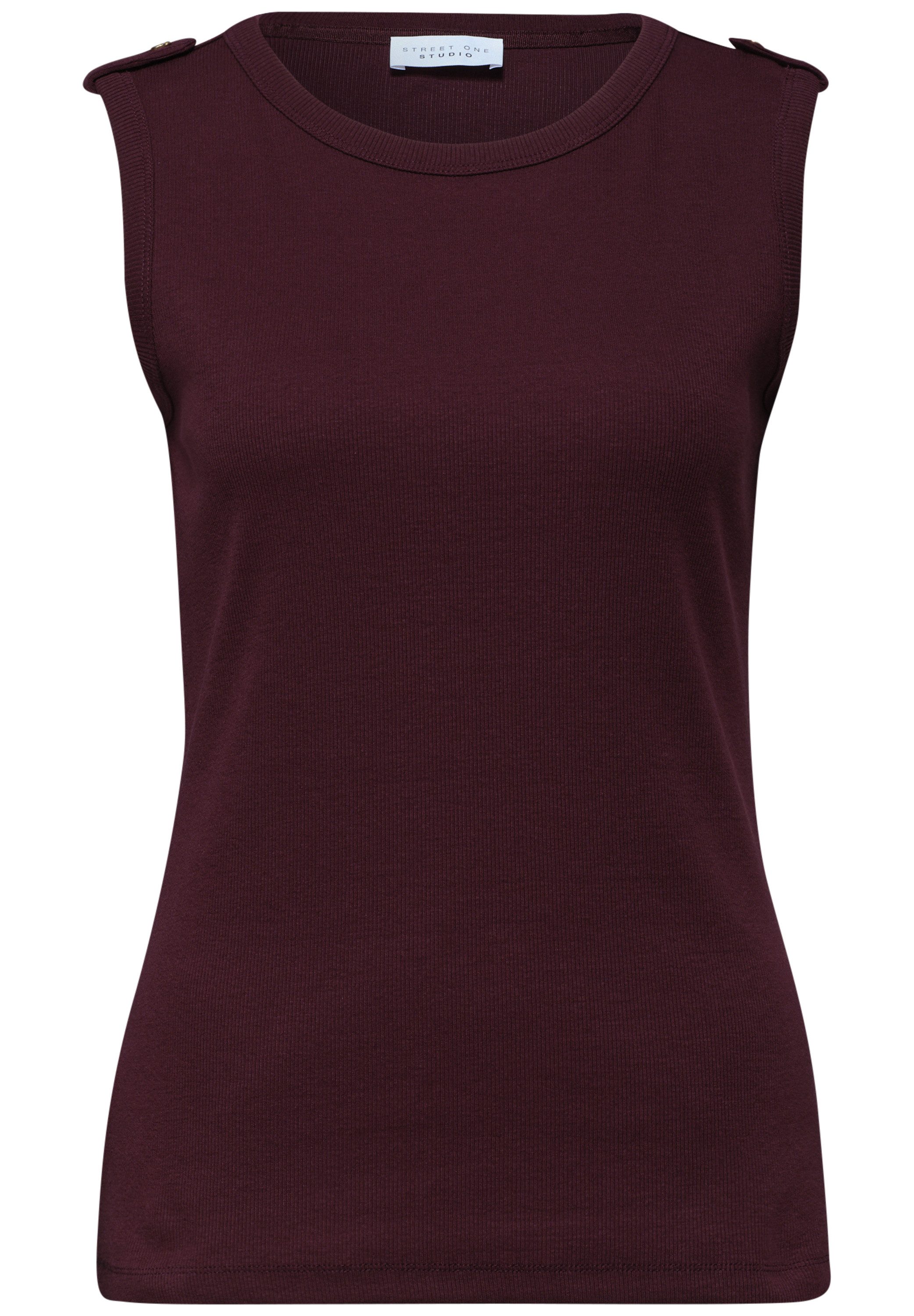 STREET ONE STUDIO Ripptanktop mit Rundhalsausschnitt – Bild 4 von 5