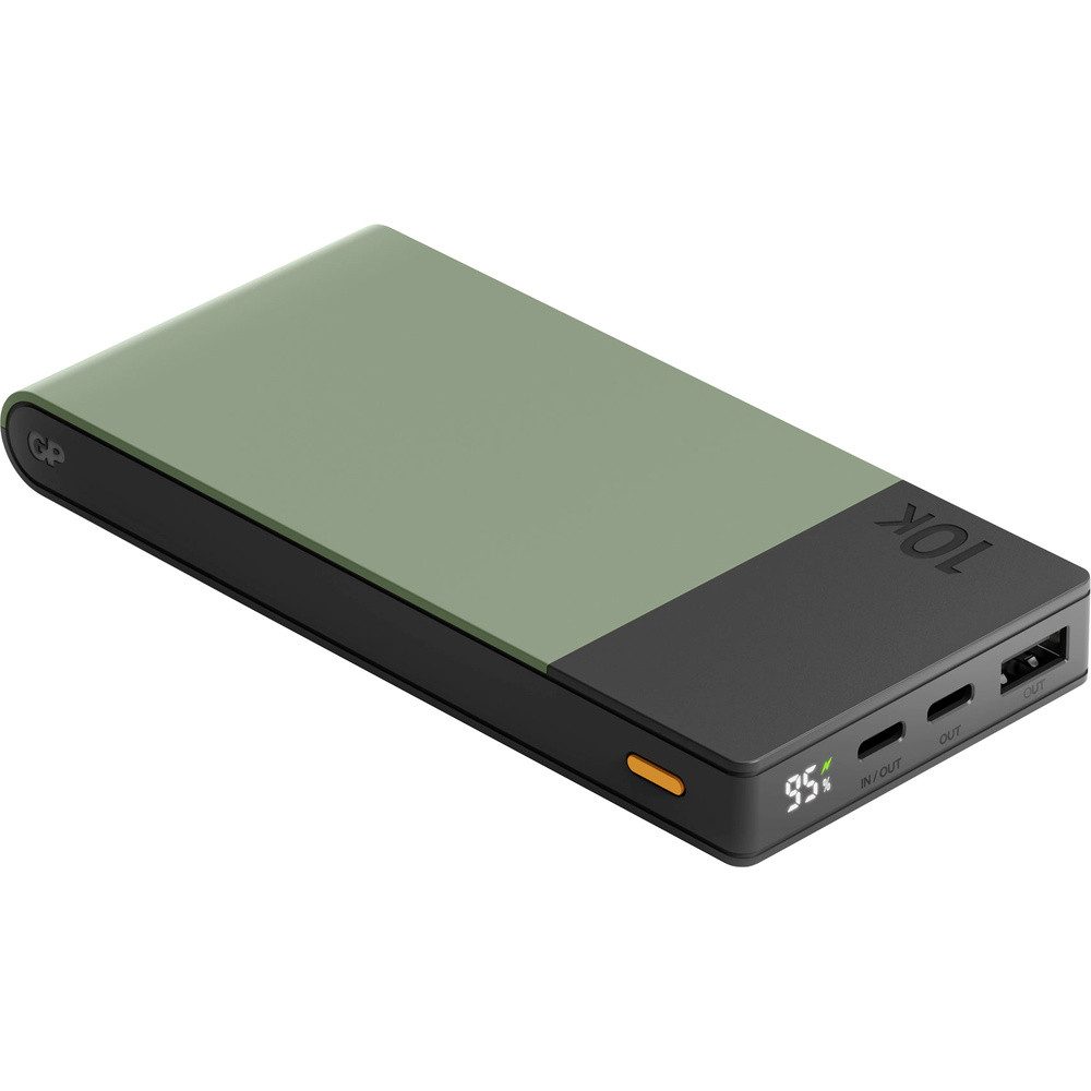 Gp GP GPACCM10C000 Powerbank 10000 mAh LiPo USB-A, USB-C® Moosgrün Powerbank 10000 mAh