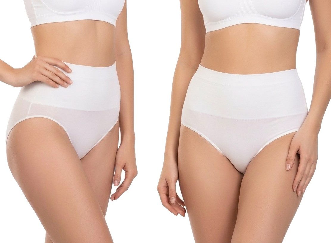 Cocain underwear Shapinghemd Damen Form Bauchweg Unterhemden Form Mieder Slips Shapewear Seamless (Pack, 2-St) Form Unterwäsche - ohne Seitennähte